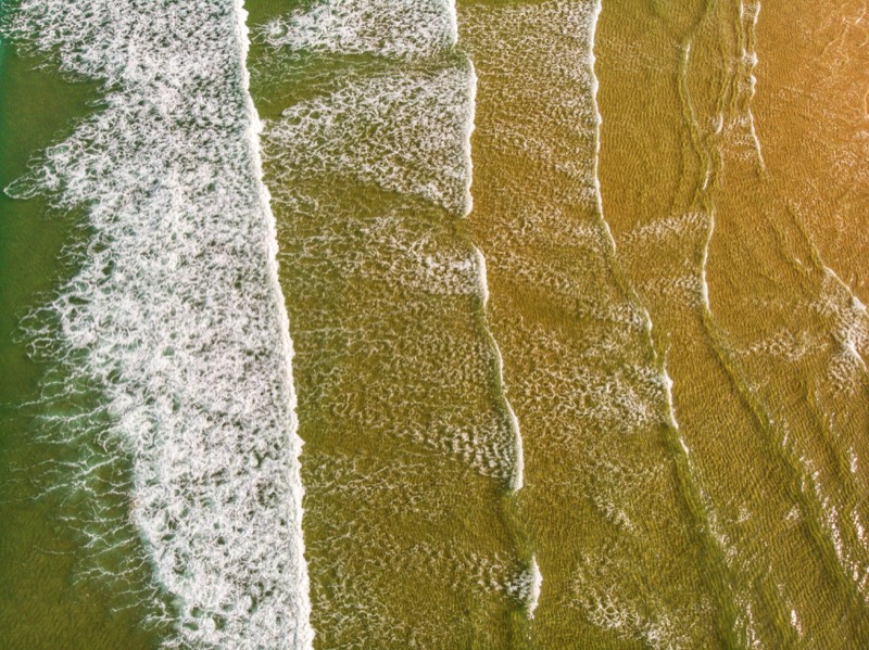 Ocean waves simulation